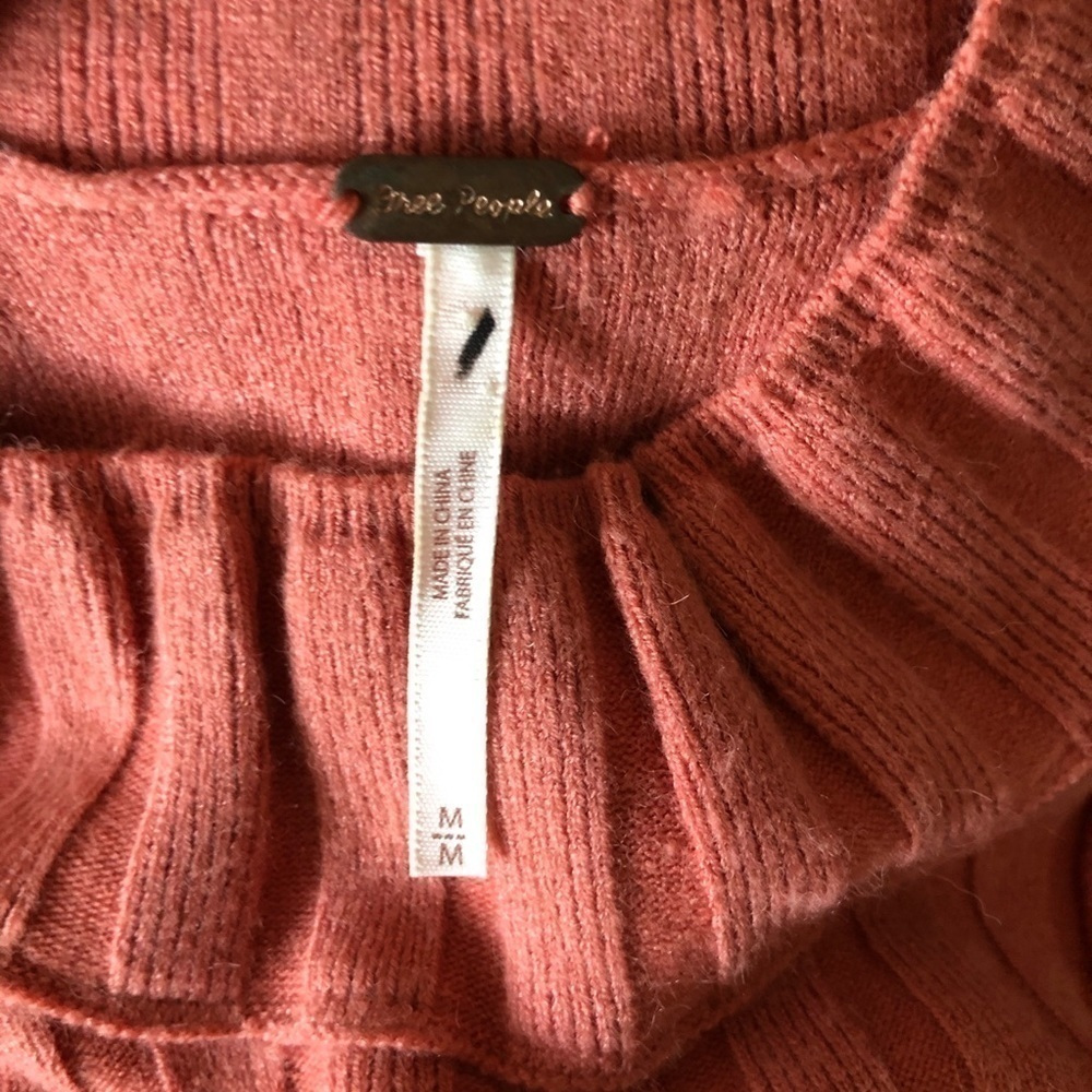 Free People Lottie Ribbed Button Sweater Dress - Picture 6 of 7
